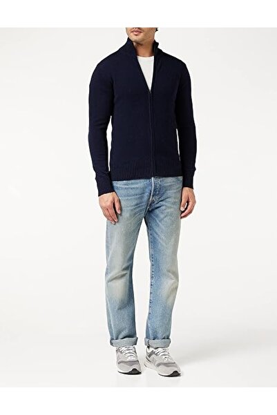 Schott NYC Ανδρικό μπλε πουλόβερ Pllance3 Schott