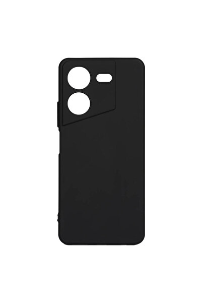 zore Tecno Pova 5 Case Senk Bias-Cut Silicone - Black