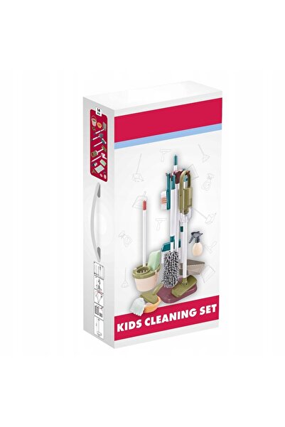 İSP LikeSmart Cleaning Stand 15-in-1 Play Set with Working Vacuum, Mop & Accessories (Multicolor, 3-10 y