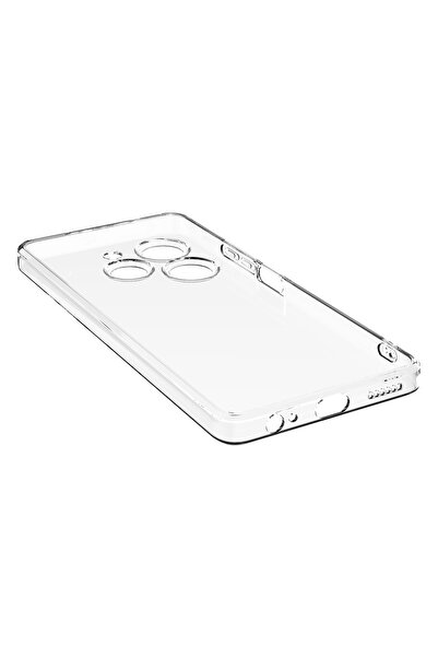 zore Tecno Spark 10 Pro Case Senk Super Silicone Cover - Colorless