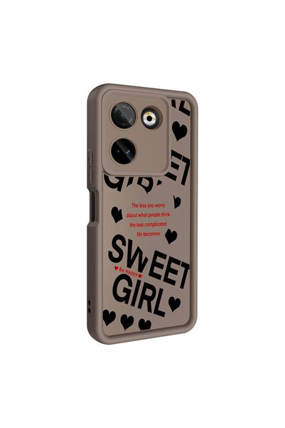 zore Tecno Camon 20 Pro 4g Case Camera Protected Printed Back Surface Senk Cl...