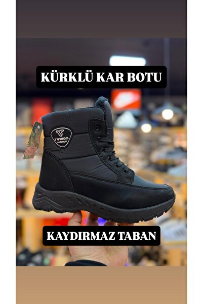 Neco Fur Non-Slip Thermo Sole Snow Boots, Water Resistant Outer Material 445 450 452