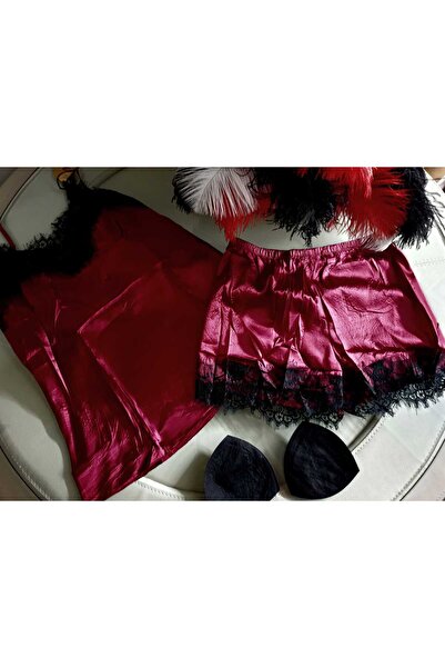 OEM Women's satin pajamas with lace, different colors, sizes S/M