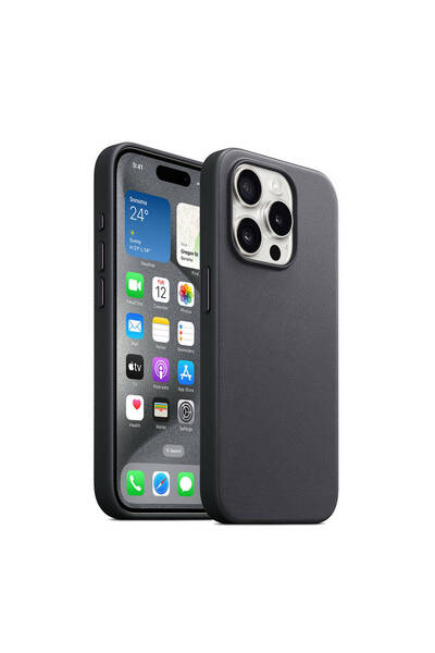 zore iPhone 15 Pro Max Uyumlu SENK Magsafe Şarj Özellikli Mikro Fiber Optimal...