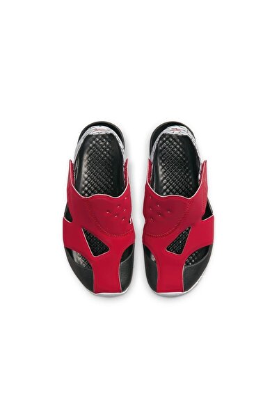 Nike Jordan Flare (Ps) Unisex Red Children's Sandals - Velcro and Comfortable Design - Ci7850-610
