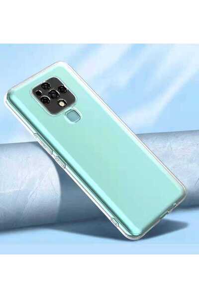 zore Tecno Camon 16 Case Senk Camera Protected Super Silicone Cover - Colorless