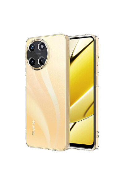zore Realme 11 4g Case Senk Super Silicone Cover - Colorless