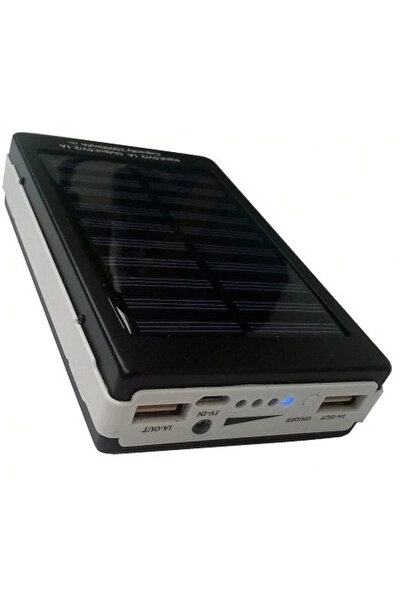 XL Solar-powered external battery and 20 LED flashlight