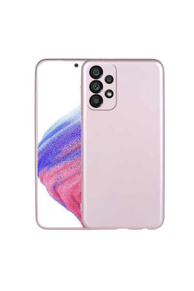 zore غطاء حماية سيليكون SENK Premier لهاتف Galaxy A33 5G - ذهبي وردي