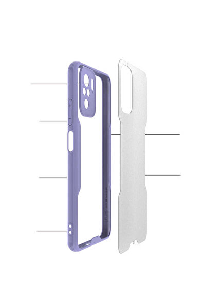 zore Poco M5S Case Senk Parfe Cover - Dark Green