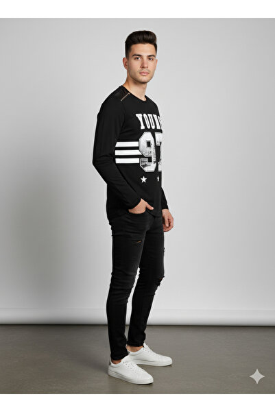 By Atmaca Transitional Men's Sweatshirt Combed Cotton