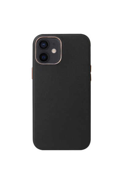 zore حافظة SENK Eyzi متوافقة مع هاتف iPhone 12 Mini - أسود