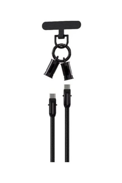 Mihai Cablu de date USB C PD 60W cu curea si conexiune magnetica Andowl Q SJ16A