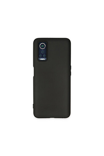 eco port حافظة جينيرال موبايل جي ام 22 برو من السيليكون - أسود مع حماية للكام...