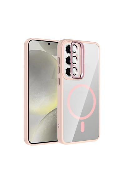 eco port غطاء جوكو لهاتف سامسونج جالاكسي إس 24 إف إي مع عدسة ريميم وحامل ماجس...