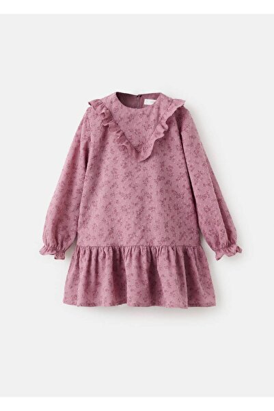 MANGO Baby Çiçekli elbise
