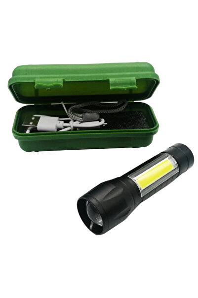 PRİZE Mini Lanterna LED WSJ505 cu 3 Trepte Iluminare si USB