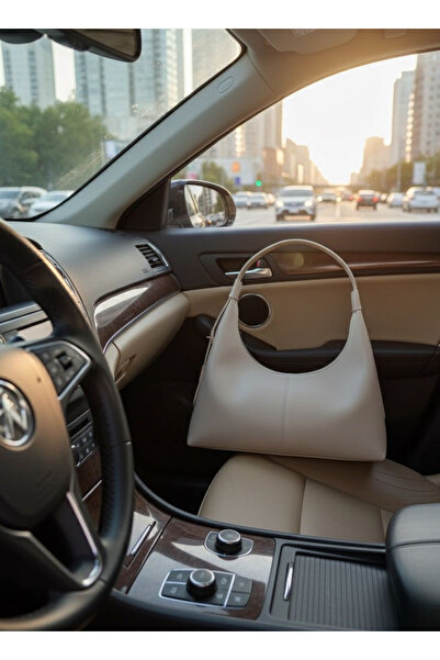 Elory Grace Women's Cream Shoulder Bag – Handbag, Mira Model Special Cut