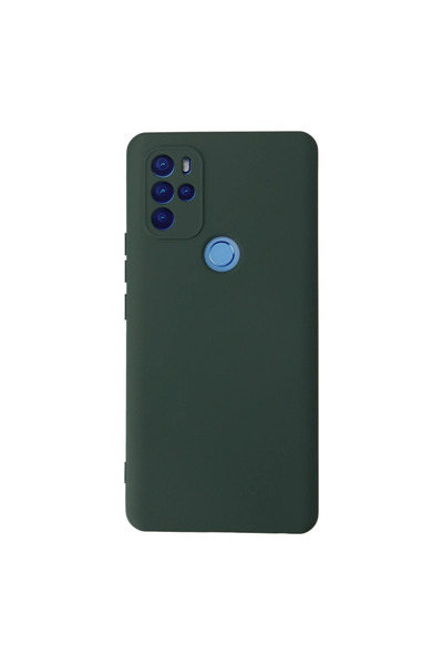 eco port حافظة جينيرال موبايل X300 من السيليكون المخملي النانو - أخضر داكن