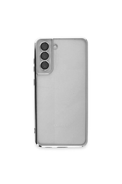eco port Samsung Galaxy S21 Fe Case with Camera Protection Lens Silicone - Si...