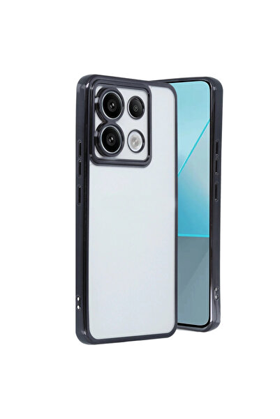 eco port حافظة بوكو X6 من السيليكون مع عدسة حماية للكاميرا - أسود