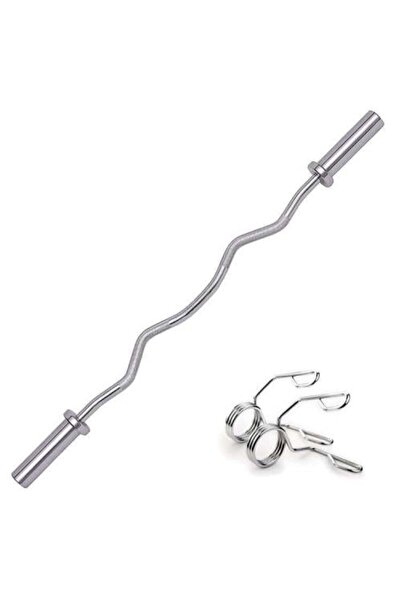 MY LIFE FITNESS EZ Olympic Curl Bar 120 سم، 5 كجم