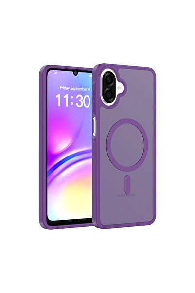 FREEDOM STOREE غطاء جوكو سامسونج جالاكسي A07 جوتا ماجسيف - بنفسجي غامق