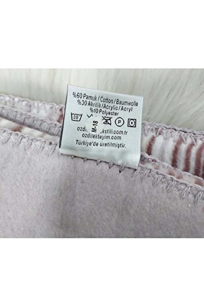 Özdilek Cotton Knee Blanket / Tv Blanket 130X170Cm Lila