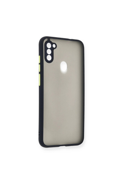 Marsilyan غطاء حماية سامسونج جالاكسي A11 مصنوع من السيليكون مونتريال - أزرق داكن