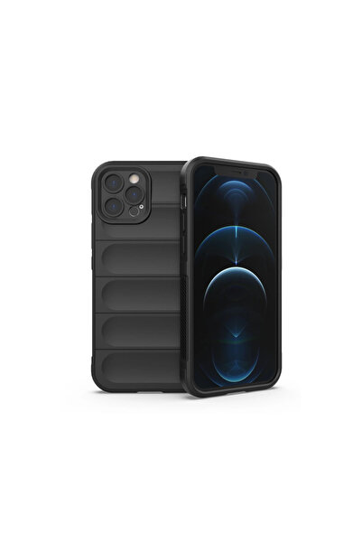 eco port Iphone 12 pro case optimum silicone - black