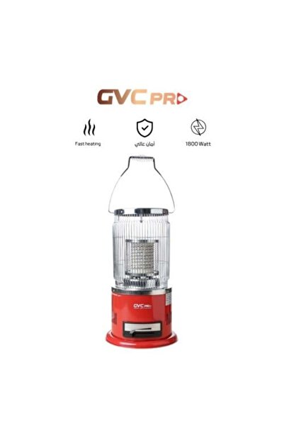 GVC PRO Round Heater GVCHT-2000 (Red)