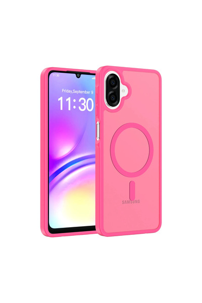 FREEDOM STOREE غطاء جوكو سامسونج جالاكسي A07 جوتا ماج سيف - روز