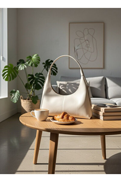 Elory Grace Women's Cream Shoulder Bag – Handbag, Mira Model Special Cut