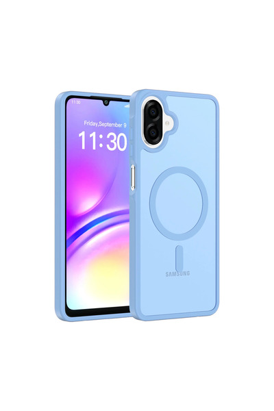 FREEDOM STOREE غطاء جوكو سامسونج جالاكسي A07 جوتا ماج سيف - أزرق فاتح