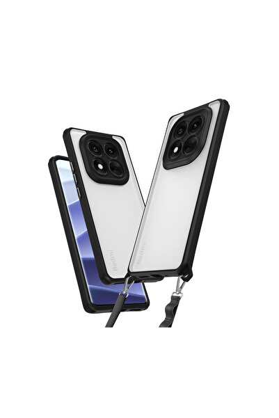 eco port حافظة ريدمي نوت 14 برو 5 جي من السيليكون - أسود