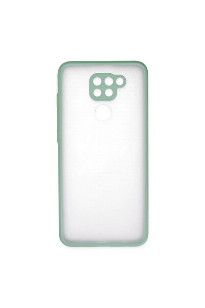 Marsilyan غطاء حماية سيليكون مونتريال لهاتف ريدمي نوت 9 - لون فيروزي