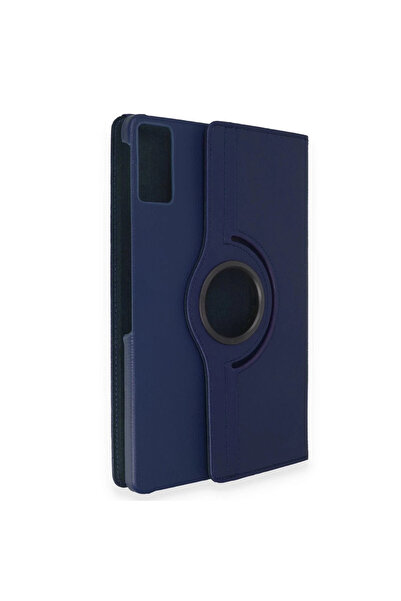Kuzgun Ticaret حافظة لينوفو تاب M8 360 حافظة جلدية للتابلت - أزرق داكن