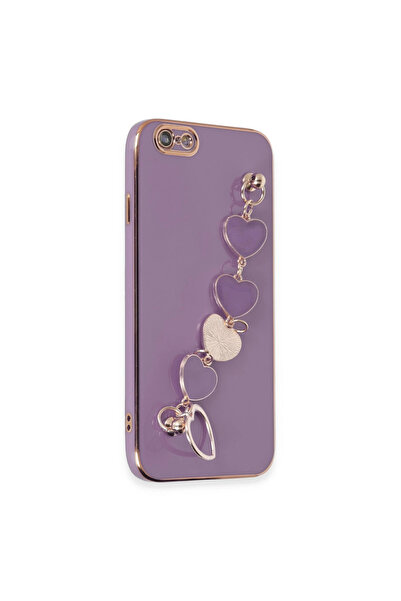 Marsilyan جراب آيفون 6 سيليكون إيسيلا - بنفسجي