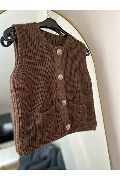 Tisya butik Düğmeli Cepli Hırka