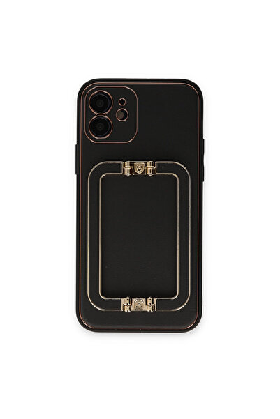 Marsilyan غطاء حماية لهاتف آيفون 12 كوكو إليت - أسود