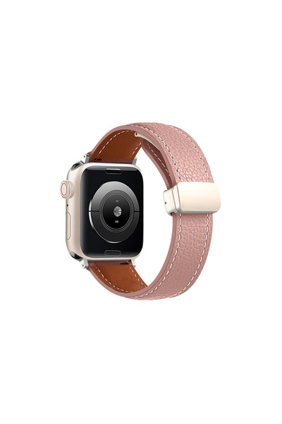 eco port Watch 38mm kr414 daks leather strap - pink