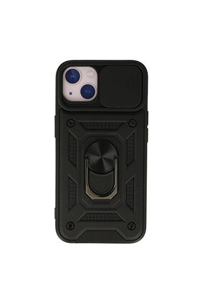 eco port Iphone 13 case pars lens ring silicone - black