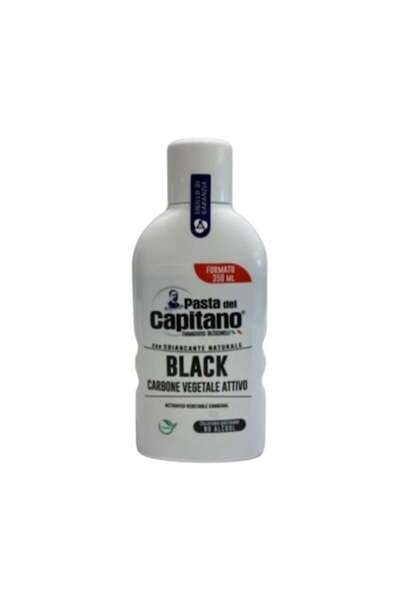 Capitano apă de gură, 350 ml, cu cărbune, fără alcool, aromă proaspătă