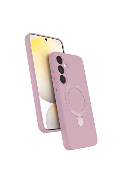 Marsilyan Samsung Galaxy A25 5g Regal Magsafe Stand Cover - Light Pink