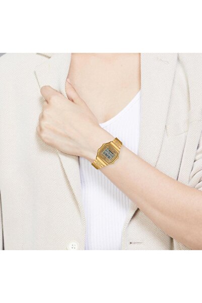 Casio Quartz Gold A168WG Original Digital Illuminator watch Unisex Wristwatch