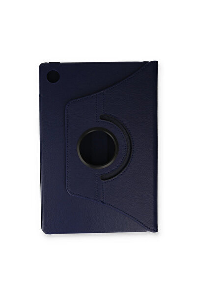 Marsilyan Samsung Galaxy Tab A9 Plus Case 360 Tablet Leather Case - Navy Blue