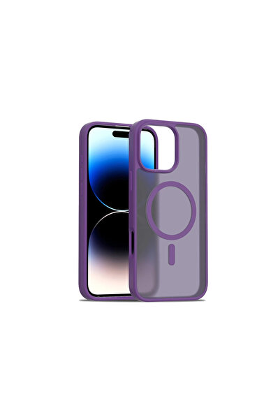 eco port غطاء جوكو آيفون 16 برو جوتا ماج سيف - بنفسجي غامق