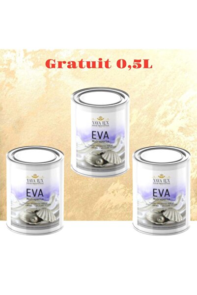 YaYa Color Promotional Package 1.5 Liters Luxury Decorative Paint – Eva Madreperla Champagne Beige