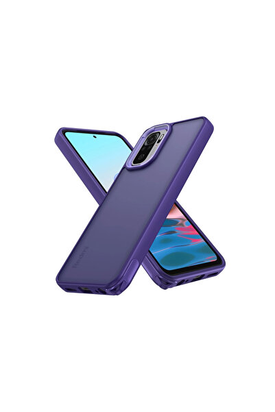 eco port Redmi Note 10 Pro Compatible Case Elegant Cover - Deep Purple