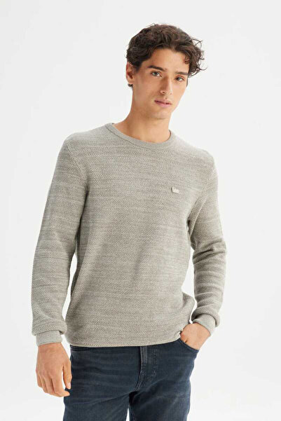 Lee Ανδρικό πουλόβερ με λογότυπο Regular Fit από βαμβάκι L2520364 614